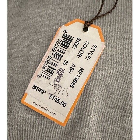 Peter Millar Pants Mens 36 x 36 Ash Gray Flat Corduroy Casual Golf MF13B86 NEW - Picture 5 of 6